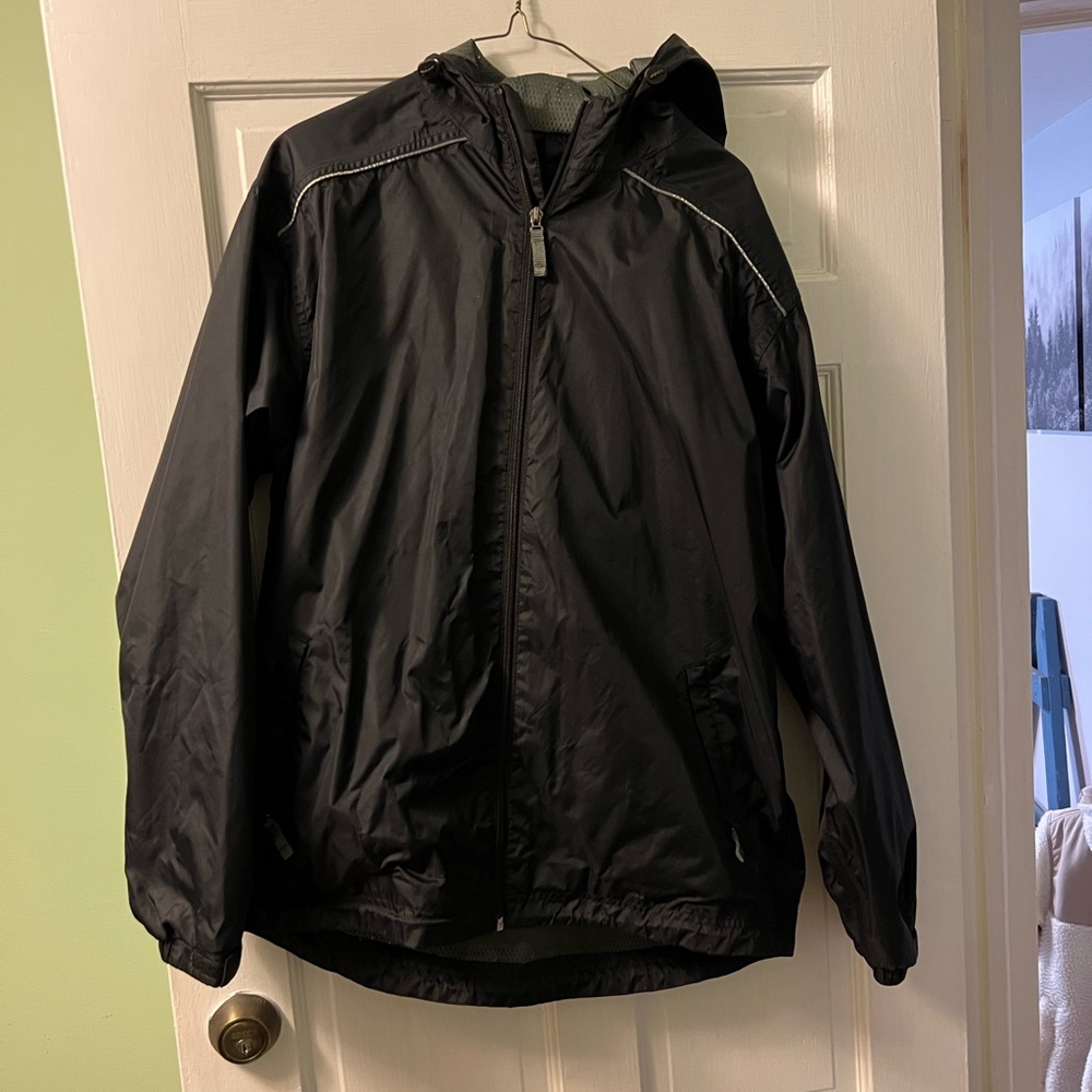 Hooded Rain Coat